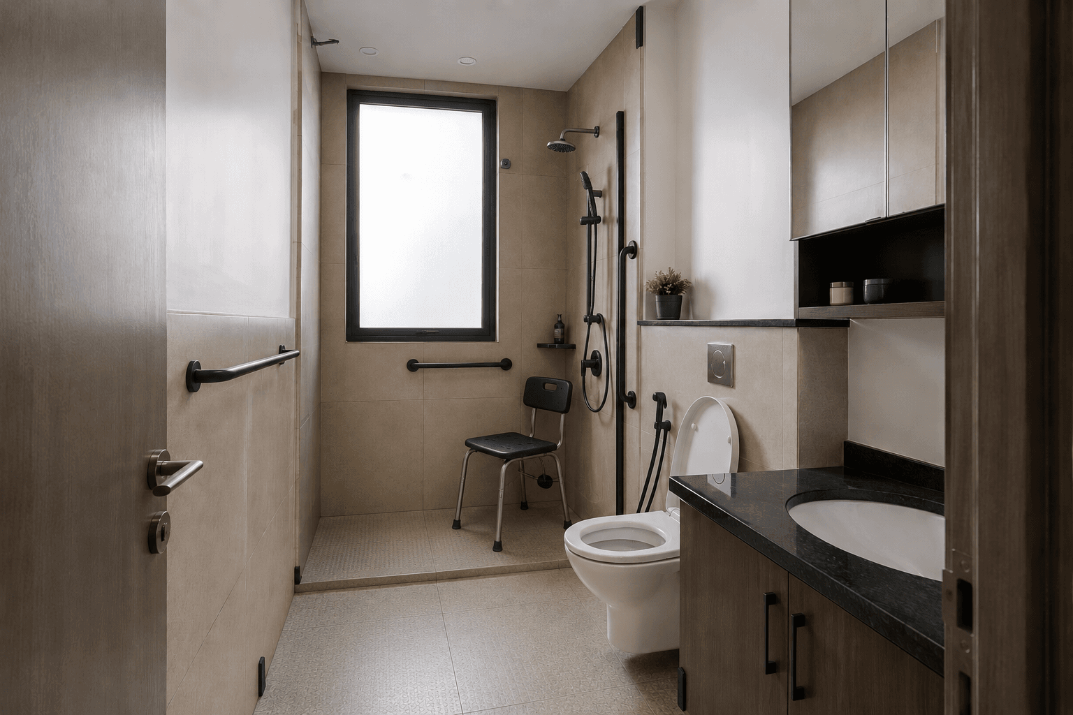 A real Mason bathroom, fully upgraded